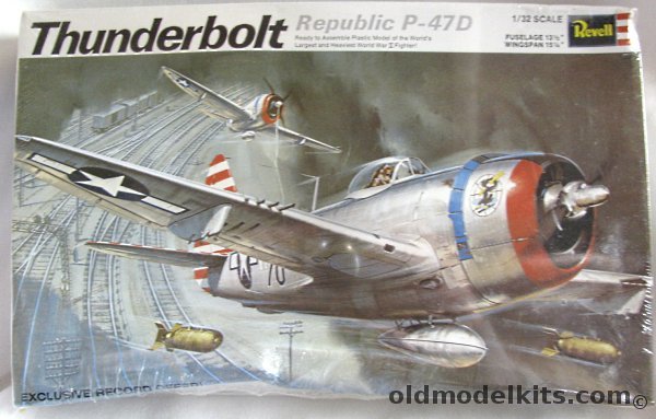 Revell 1/32 Republic P-47D Thunderbolt 527th FS/86th FG, H296 plastic model kit